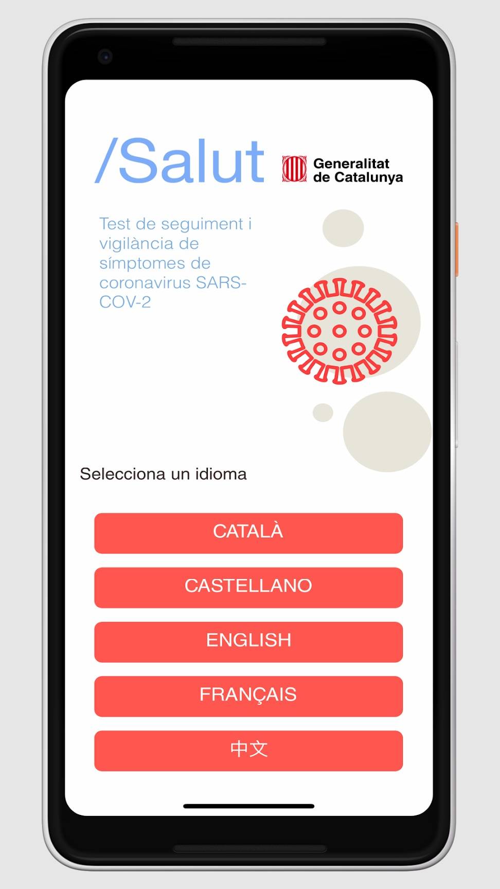 STOP COVID19 CAT- app para hacer seguimiento